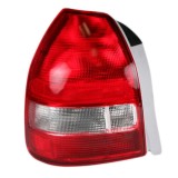Red & Clear SI Style Tail Lights For 96-00 Civic Hatchback